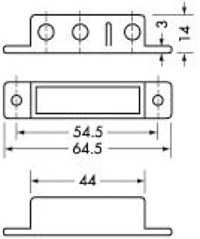 Contact magnétique NF